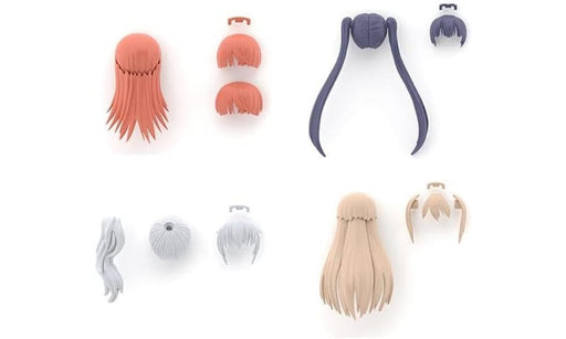 Bandai Spirits 30Ms Vol.7 Hairstyle Parts 4 Types Color-Coded Plastic Models- Japan Figure Store - #1 Bring To You The Best Japanese Goods