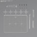 Bandai Spirits Action Base 8 Display Stand Clear Color for Plastic Models- Japan Figure Store - #1 Bring To You The Best Japanese Goods
