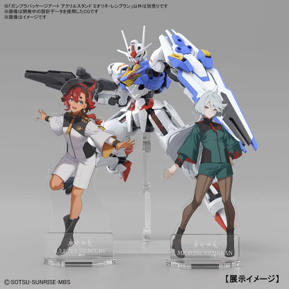 Bandai Spirits Gunpla Acrylic Stand Witch Of Mercury Miorine Remblanc Gundam- Japan Figure Store - #1 Bring To You The Best Japanese Goods