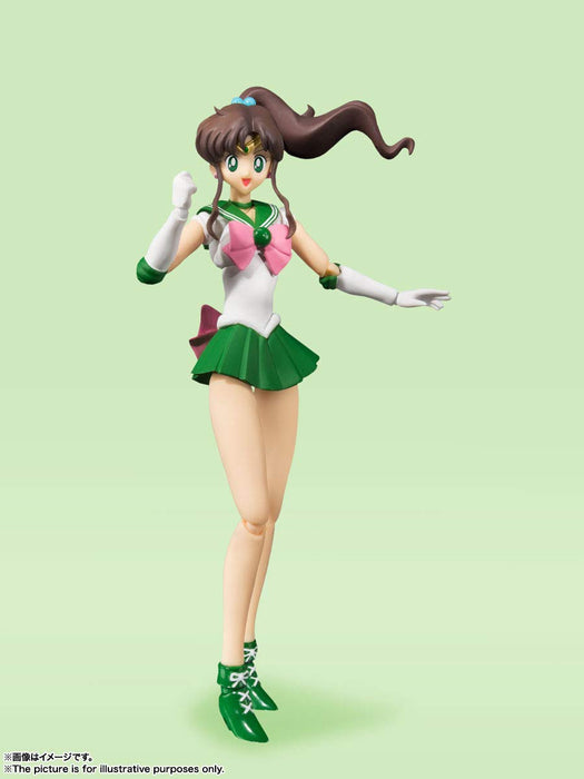 Bandai Spirits Sh Figuarts Sailor Moon Jupiter Animation Color Resale 150mm PVC ABS Figure- Japan Figure Store - #1 Bring To You The Best Japanese Goods