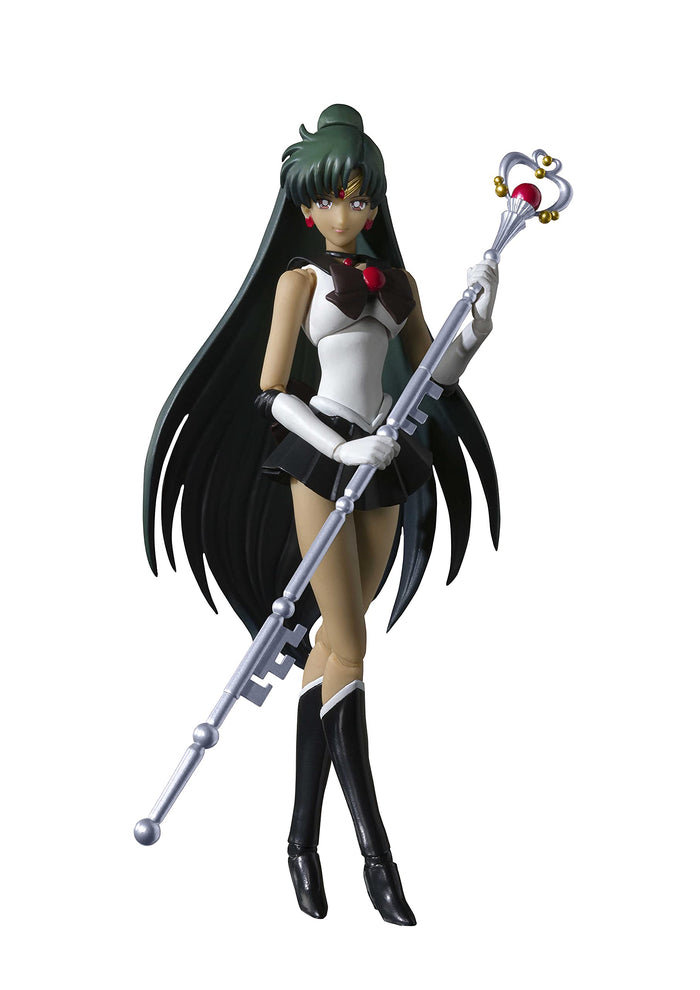 BANDAI S.H. Figuarts Sailor Pluto -Animation Color Edition- Figure Sailor Moon- Japan Figure Store - #1 Bring To You The Best Japanese Goods