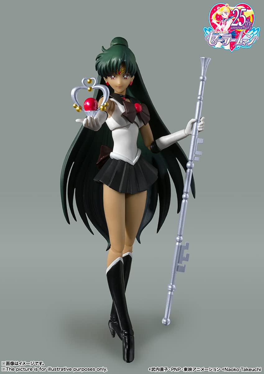 BANDAI S.H. Figuarts Sailor Pluto -Animation Color Edition- Figure Sailor Moon- Japan Figure Store - #1 Bring To You The Best Japanese Goods