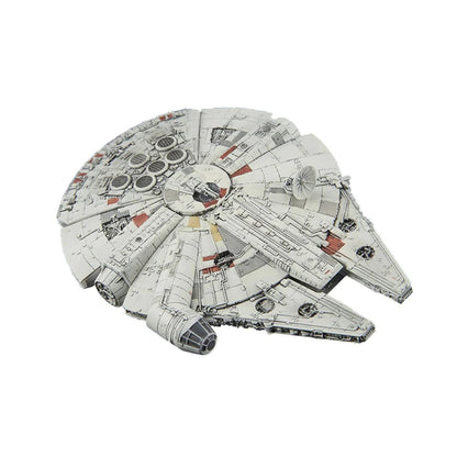 Bandai Spirits Star Wars Millennium Falcon Model 006 Color-Coded Plastic- Japan Figure Store - #1 Bring To You The Best Japanese Goods