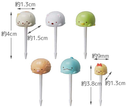 Bandai Sumikko Gurashi Bento Nico Nico Pick 6 Pieces- Japan Figure Store - #1 Bring To You The Best Japanese Goods