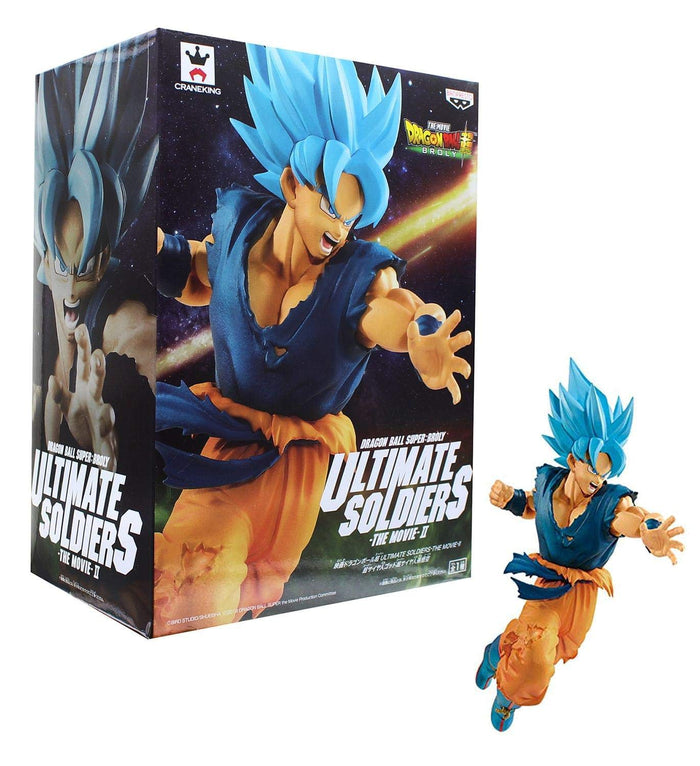 Banpresto Japan Dragon Ball Super Ultimate Soldiers The Movie Ii Super Saiyan God Goku- Japan Figure Store - #1 Bring To You The Best Japanese Goods