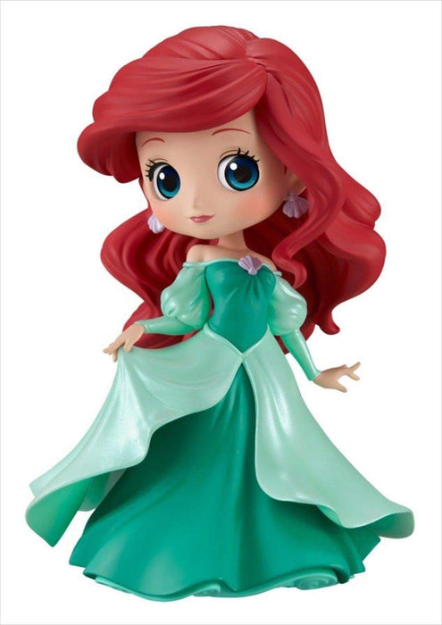 Banpresto Q Posket Disney Ariel Princess Dress Japan Normal Color Green- Japan Figure Store - #1 Bring To You The Best Japanese Goods
