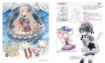 Basics For Drawing By Copic Cute Characters And Personal Belongings Book- Japan Figure Store - #1 Bring To You The Best Japanese Goods