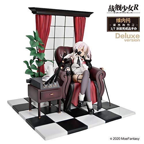 Tenbun Kadokawa Japan 1/7 Scale Vittorio Veneto Jet Black Oath Deluxe Pvc & Abs Figure- Japan Figure Store - #1 Bring To You The Best Japanese Goods