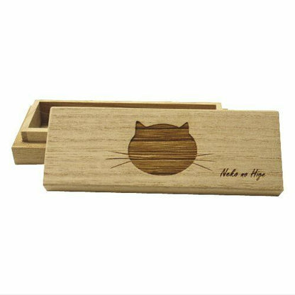 Be Glad Cat Beard Case Cat001 Cat Whiskers Case Wooden Box For Storing Pet Hair- Japan Figure Store - #1 Bring To You The Best Japanese Goods