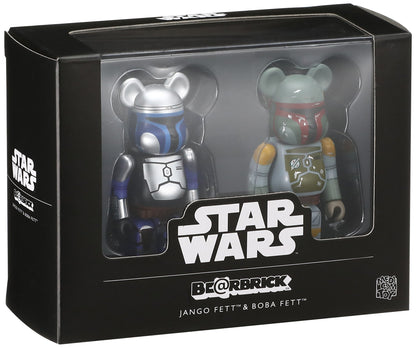 Bearbrick Star Wars 2 Pack Jango Fett (Tm) Boba Fett (Tm) Height Approx 70Mm Painted Finished Figure- Japan Figure Store - #1 Bring To You The Best Japanese Goods