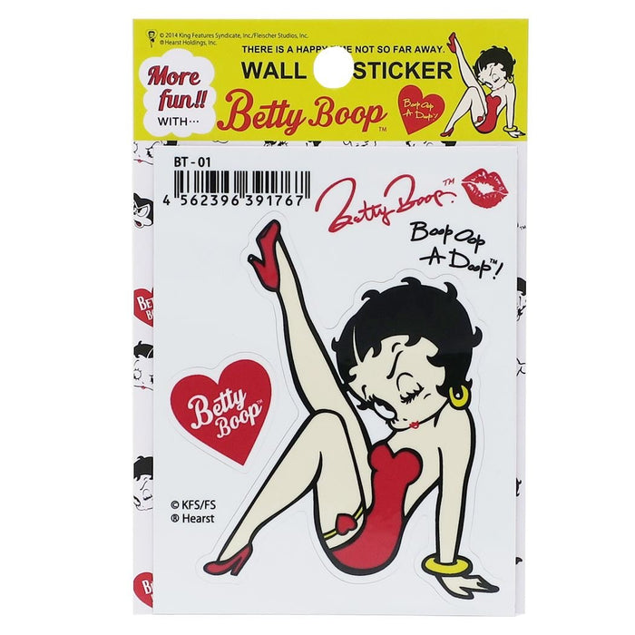 General Stickers Betty Boop Vinyl Sticker Japan Bt-01- Japan Figure Store - #1 Bring To You The Best Japanese Goods