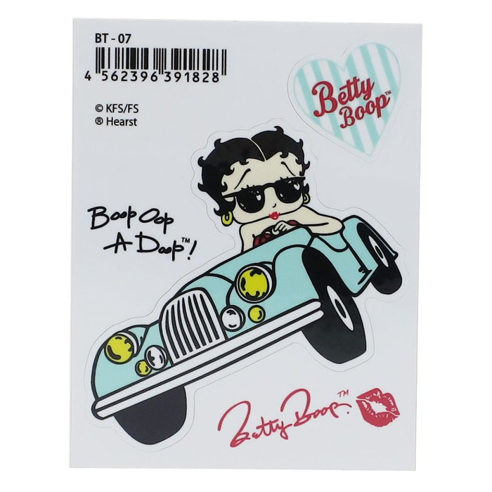 Betty Boop Sticker Vinyl Sticker Japan (Bt-07) - General Stickers- Japan Figure Store - #1 Bring To You The Best Japanese Goods