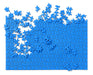 BEVERLY Jigsaw Puzzle S73-611 All Blue Jigsaw The Hell Puzzle 300 S-Pieces- Japan Figure Store - #1 Bring To You The Best Japanese Goods