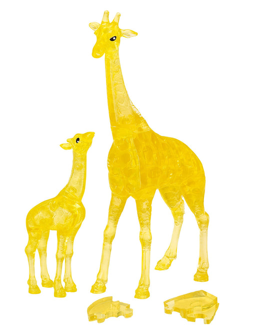 Beverly Crystal 3D Puzzle 486497 Giraffe 3D Plastic Animal Puzzle Block Toys- Japan Figure Store - #1 Bring To You The Best Japanese Goods