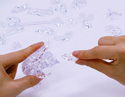 Beverly 41 Piece Crystal Puzzle Dachshund / Clear- Japan Figure Store - #1 Bring To You The Best Japanese Goods