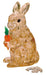 Beverly Crystal 3D Puzzle 486596 Rabbit Brown (43 Pieces) 3D Animal Jigsaw Puzzle- Japan Figure Store - #1 Bring To You The Best Japanese Goods