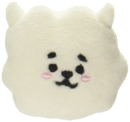 Sekiguchi BT21 RJ Plush Badge Adorable Soft Accessory- Japan Figure Store - #1 Bring To You The Best Japanese Goods