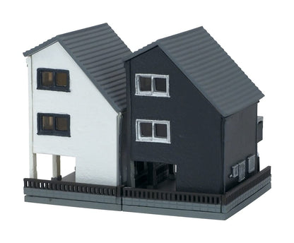TOMYTEC Building 016-5 Contemporary Townhouses A5 N Scale- Japan Figure Store - #1 Bring To You The Best Japanese Goods