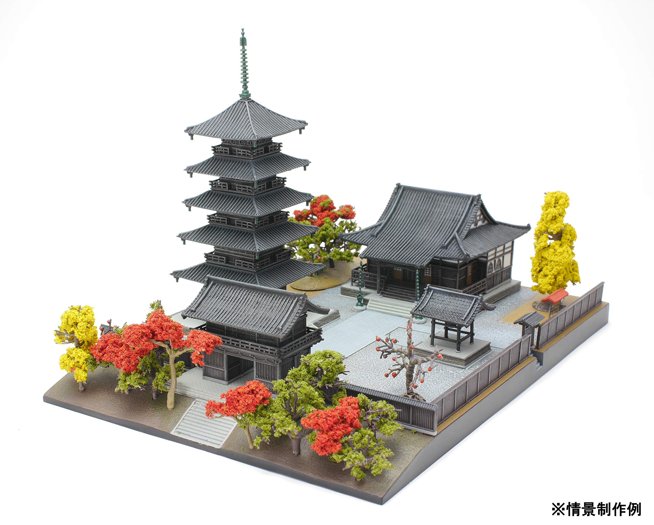 Tomytec Building Collection - Kenkore 029-4 Temple B4 Bell Tower & Roumon Diorama Supplies- Japan Figure Store - #1 Bring To You The Best Japanese Goods
