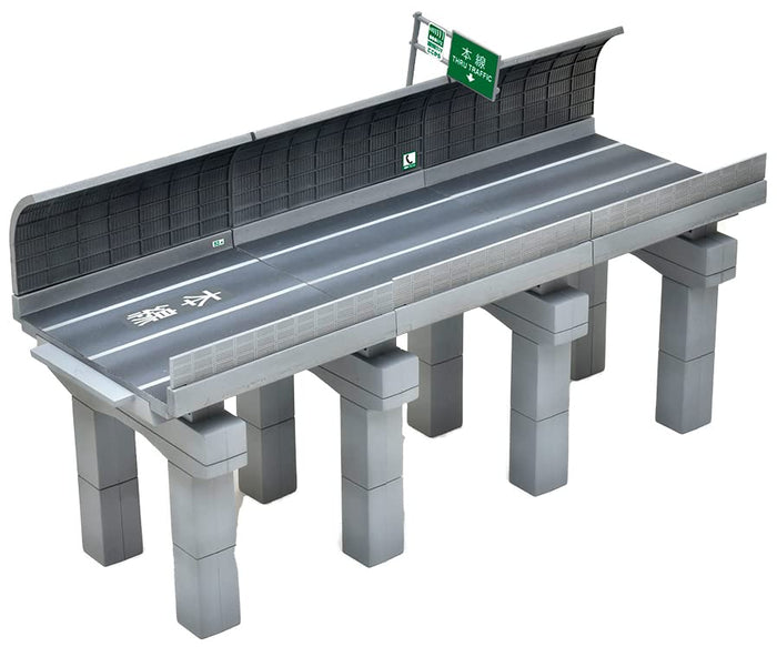 TOMYTEC Building 172 Expressway N Scale- Japan Figure Store - #1 Bring To You The Best Japanese Goods