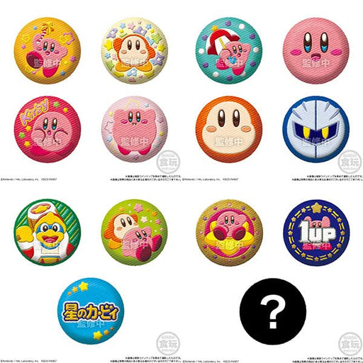 BANDAI Candy Kirby Button Badge Collection 14Pcs Box- Japan Figure Store - #1 Bring To You The Best Japanese Goods