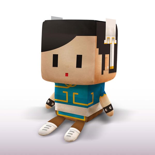 Capcom 40Th Street Fighter Chun-Li Stuffed Toy Japan | H160Xw80Xd80Mm | Polyester Cotton- Japan Figure Store - #1 Bring To You The Best Japanese Goods