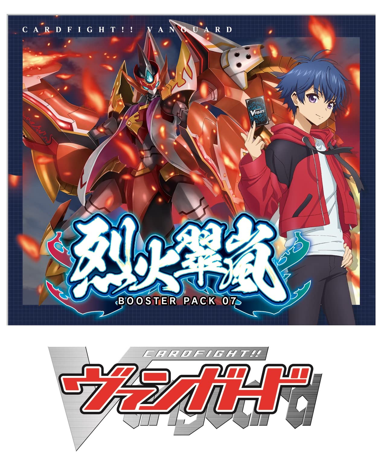 Raging Flames Against Emerald Storm Vg D Bt07 Booster Box Cardfight Vanguard- Japan Figure Store - #1 Bring To You The Best Japanese Goods