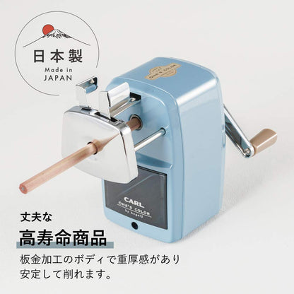 Carl Desktop Pencil Sharpener Angel 5 Premium 3 Cream Blue- Japan Figure Store - #1 Bring To You The Best Japanese Goods
