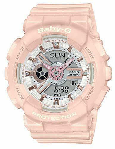 Casio Baby-g Ba-110rg-4ajf Pink Women's Watch 2018 In Box- Japan Figure Store - #1 Bring To You The Best Japanese Goods