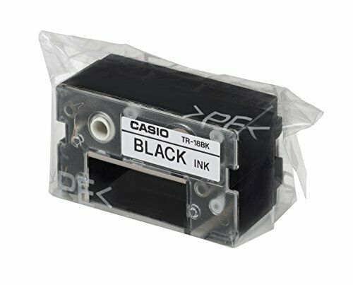 Casio Disc Title Printer Ink Ribbon Tr-18bk-3p Black 3pcs- Japan Figure Store - #1 Bring To You The Best Japanese Goods