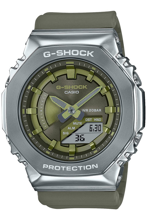 G-Shock Casio Women's Green Metal Covered Gm-S2100-3Ajf Watch- Japan Figure Store - #1 Bring To You The Best Japanese Goods