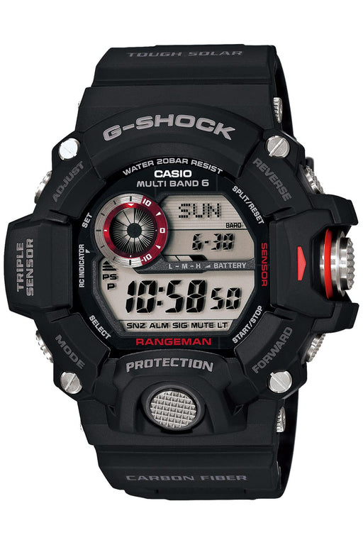 Casio G-Shock Rangeman GW-9400J-1JF Radio Solar Watch in Black- Japan Figure Store - #1 Bring To You The Best Japanese Goods