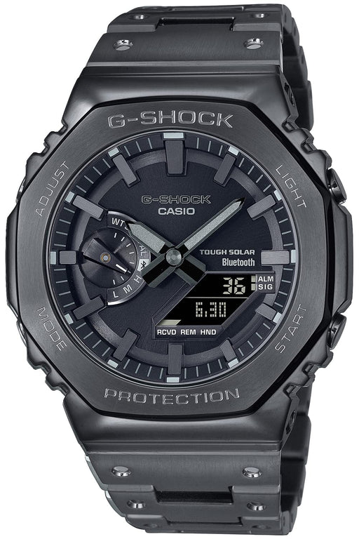 G-Shock by Casio Full Metal Solar Men's Watch GM-B2100BD-1AJF in Black with Bluetooth- Japan Figure Store - #1 Bring To You The Best Japanese Goods