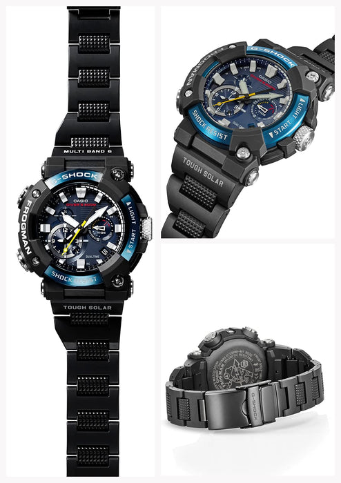 Casio G-Shock Men's Black Watch with Bluetooth Radio Solar Frogman Carbon Core Gwf-A1000C-1Ajf- Japan Figure Store - #1 Bring To You The Best Japanese Goods