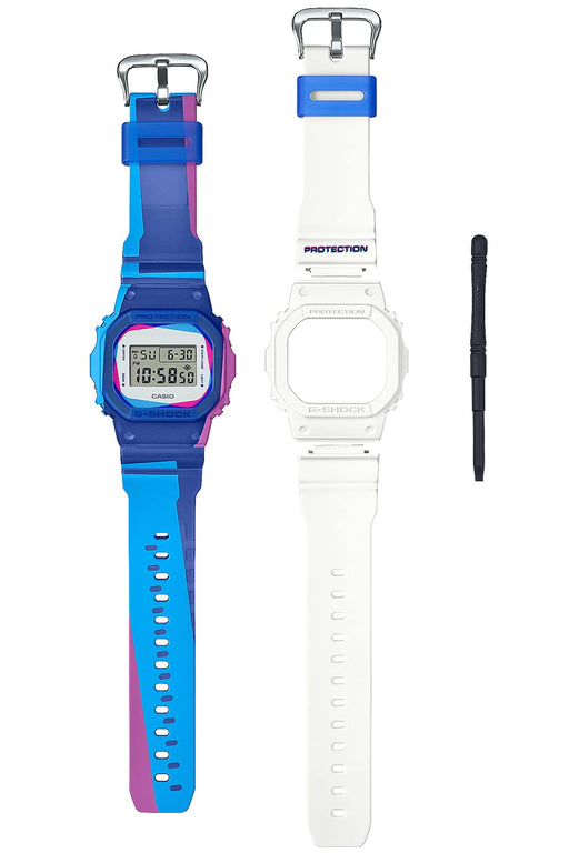 G-Shock by Casio Men's Multi-Color Watch DWE-5600PR-2JR Box Set with Extra Parts- Japan Figure Store - #1 Bring To You The Best Japanese Goods