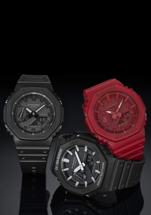 Casio G-Shock Men's Black Carbon Core Guard Watch GA-2100-1A1JF - Genuine Domestic Product- Japan Figure Store - #1 Bring To You The Best Japanese Goods