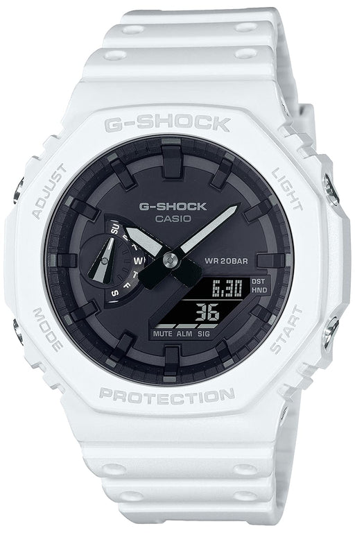 Casio G-Shock Men's GA-2100-7Ajf White Watch with Carbon Core Guard Structure- Japan Figure Store - #1 Bring To You The Best Japanese Goods