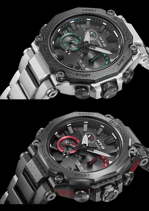 Casio G-Shock Men's Black Watch MTG-B2000YBD-1AJF with Bluetooth Radio Solar & Dual Core Guard- Japan Figure Store - #1 Bring To You The Best Japanese Goods