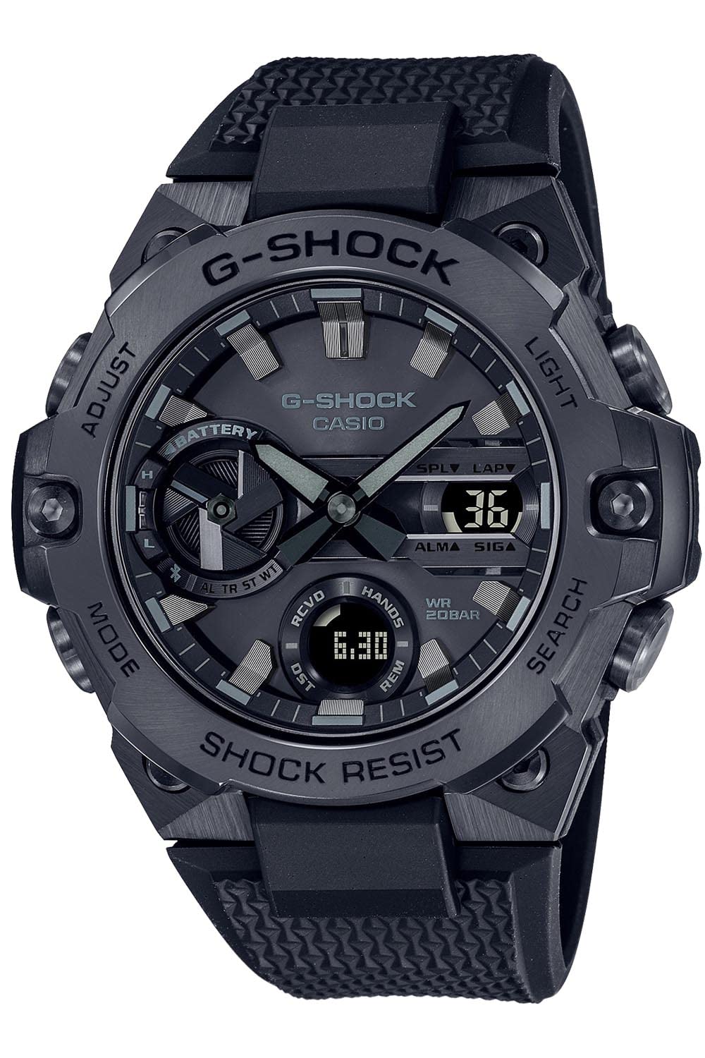 Casio G-Shock G-Steel Bluetooth Men's Watch GST-B400BB-1AJF in Black- Japan Figure Store - #1 Bring To You The Best Japanese Goods