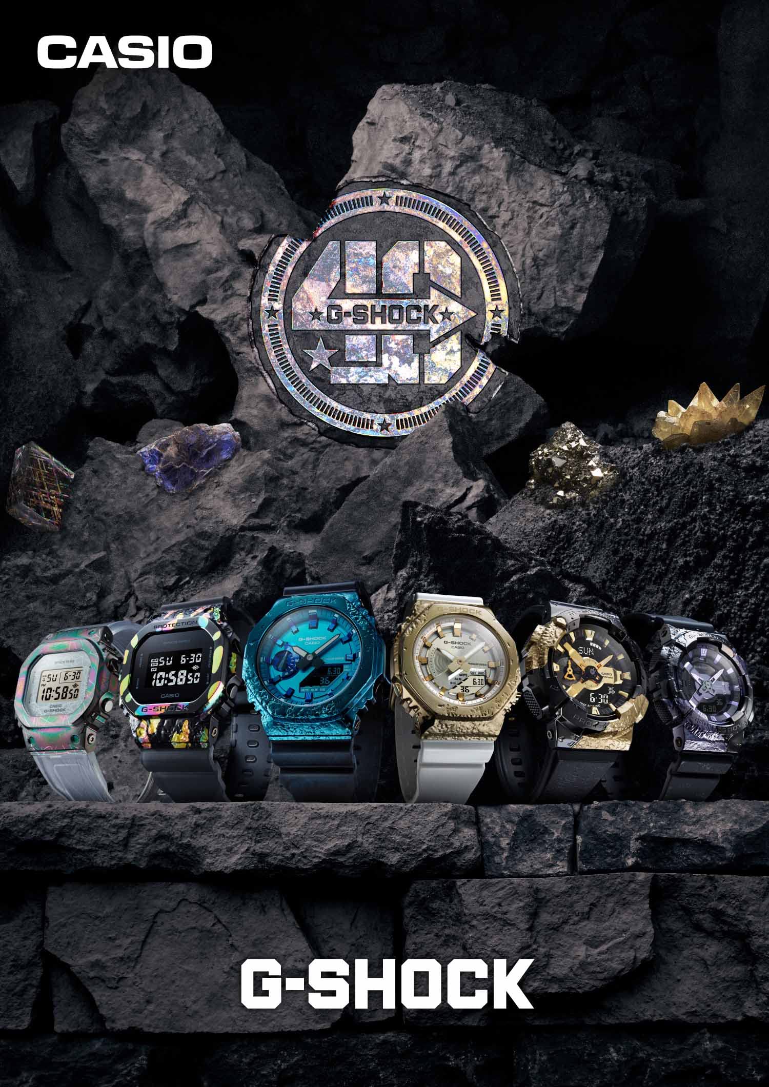 Casio G-Shock 40th Anniversary Men's Black Watch GM-114GEM-1A9JR Genuine Product- Japan Figure Store - #1 Bring To You The Best Japanese Goods