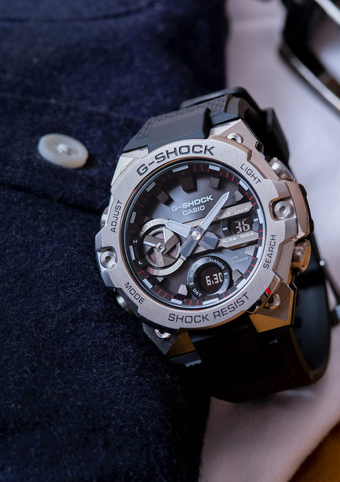 G-Shock Men's Black G-Steel Watch GST-B400-1AJF Smartphone Link Carbon Core Guard- Japan Figure Store - #1 Bring To You The Best Japanese Goods