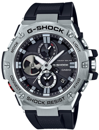 Casio G-Shock G-Steel Men's Black Smart Link Watch Gst-B100-1Ajf Domestic Genuine- Japan Figure Store - #1 Bring To You The Best Japanese Goods