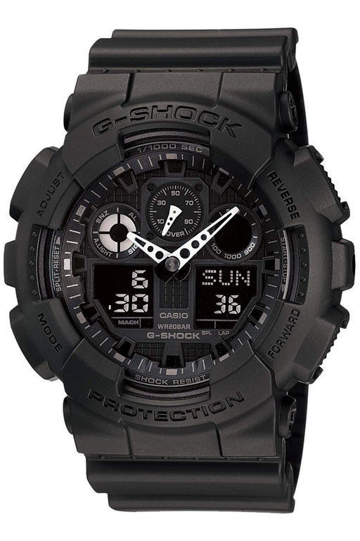 Casio G-Shock Men's Black Watch Genuine Domestic Product Model GA-100-1A1JF- Japan Figure Store - #1 Bring To You The Best Japanese Goods