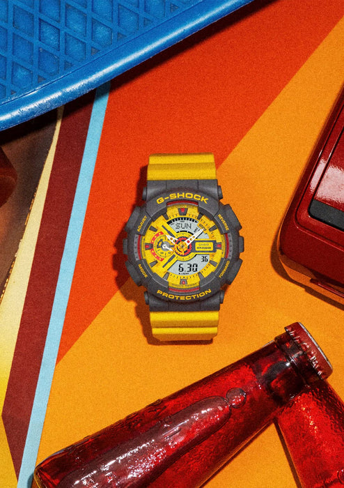 Casio G-Shock Men's Yellow Watch GA-110Y-9AJF - Authentic Domestic Product- Japan Figure Store - #1 Bring To You The Best Japanese Goods