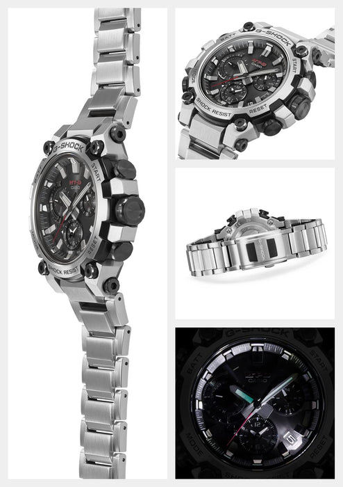 Casio G-Shock Men's Silver Watch MTG-B3000D-1Ajf Bluetooth Solar Radio Made in Japan- Japan Figure Store - #1 Bring To You The Best Japanese Goods