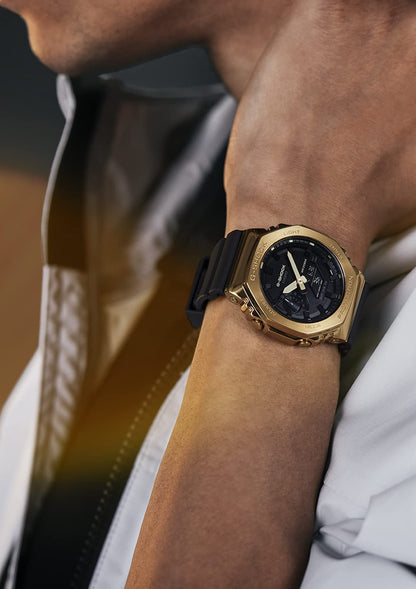 Casio G-Shock GM-2100G-1A9JF Metal Covered Men's Watch in Black Genuine Product- Japan Figure Store - #1 Bring To You The Best Japanese Goods