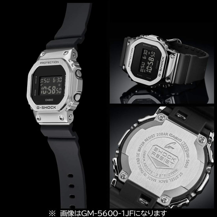 Casio G-Shock Men's Black Watch GM-5600B-1JF Metal Covered Domestic Genuine Product- Japan Figure Store - #1 Bring To You The Best Japanese Goods