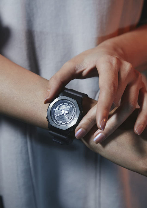 G-Shock Women's Black Watch Mid Size Metal Covered Midnight Fog Series Gm-S2100Mf-1Ajf by Casio- Japan Figure Store - #1 Bring To You The Best Japanese Goods