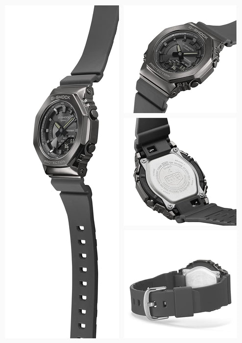 Casio G-Shock Mid-Size Women's Watch GM-S2100B-8Ajf Genuine Domestic Product Grey Metal Cover- Japan Figure Store - #1 Bring To You The Best Japanese Goods