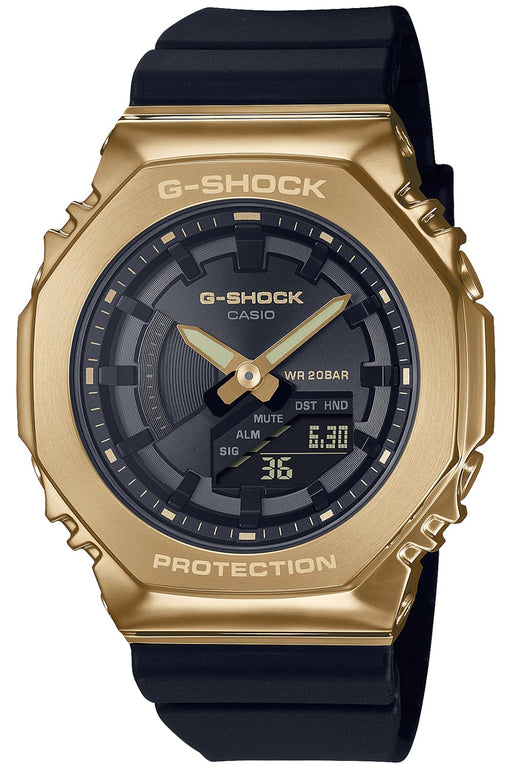 Casio G-Shock Women's Black Mid-Size Model GM-S2100GB-1AJF Metal Covered Genuine Domestic Product- Japan Figure Store - #1 Bring To You The Best Japanese Goods